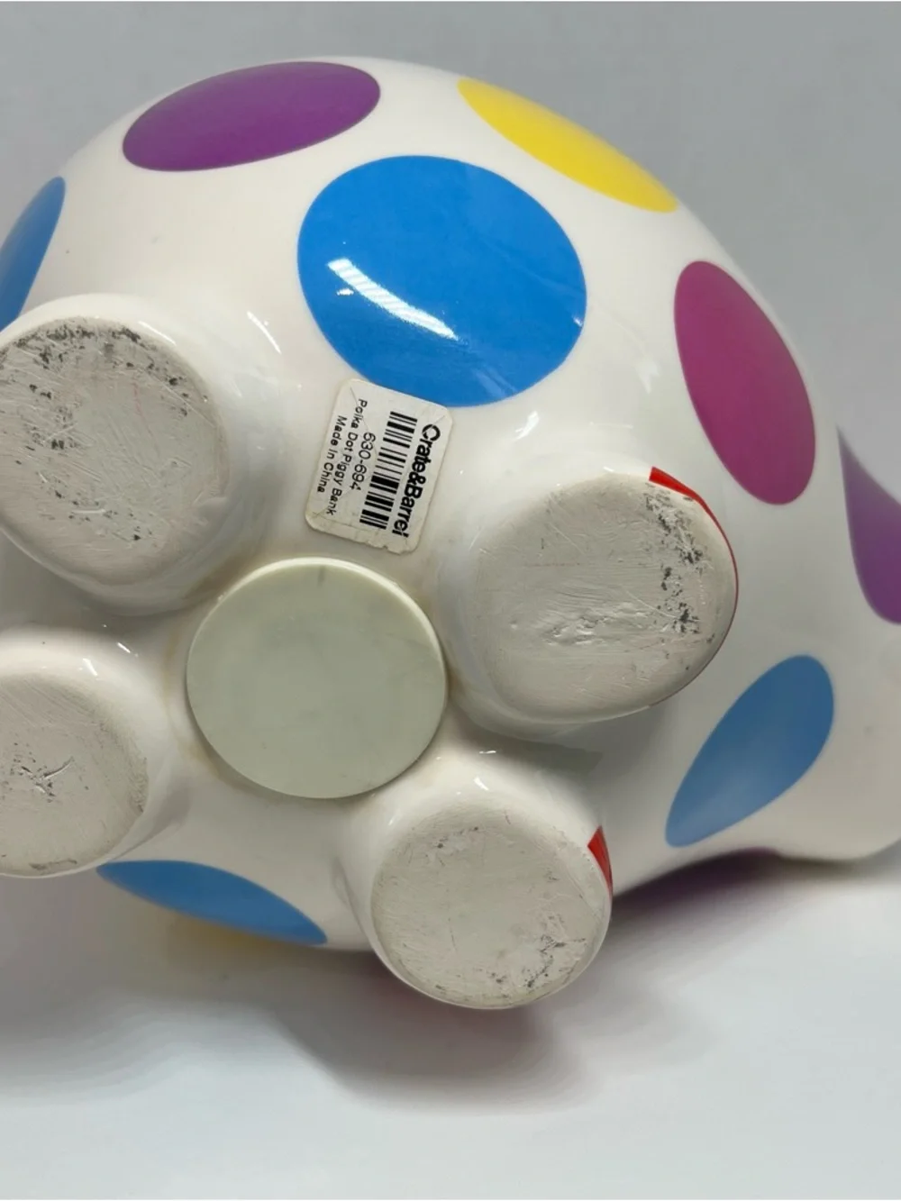NEW SALT & PEPPER OINK PIGGY BANK POLKA DOT MONEY BOX